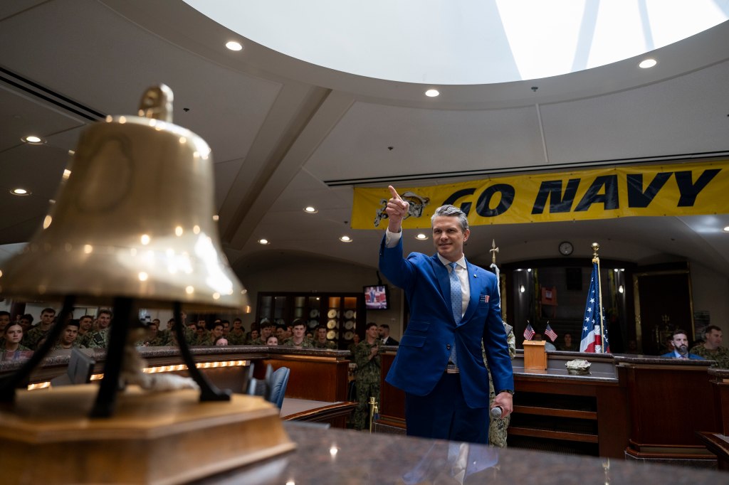 Hegseth halts civilian tenure hires at service&nbsp;academies